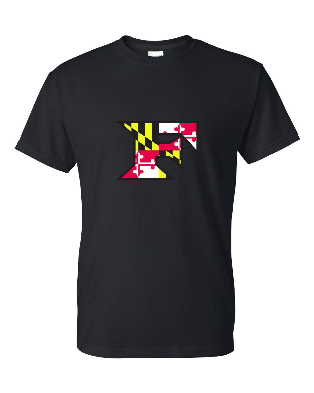 Five Star Gildan/Jerzee 50/50 SS T-Shirt - Maryland Larger Logo