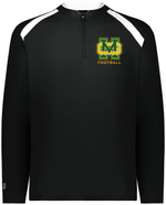 Load image into Gallery viewer, Great Mills Football Long Sleeve 1/4 zip lightweight jacket
