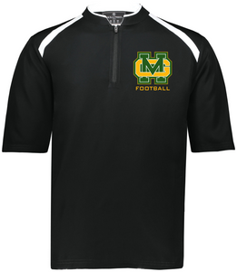 Great Mills Football Short sleeve 1/4 Zip Lightweight jacket