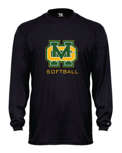 Great Mills Softball Long Sleeve Badger Dri Fit Shirt - WOMEN