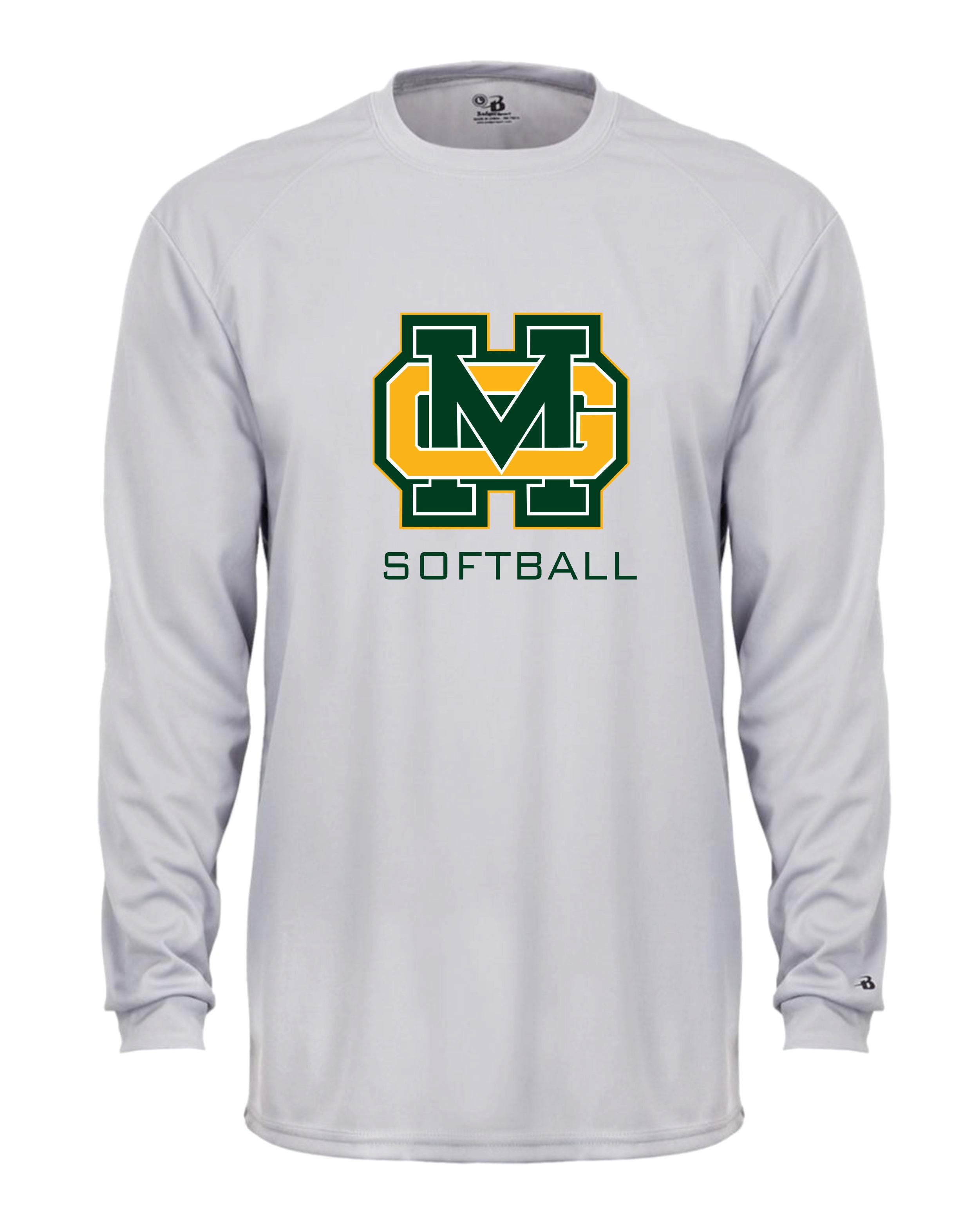 Great Mills Softball Long Sleeve Badger Dri Fit Shirt - WOMEN