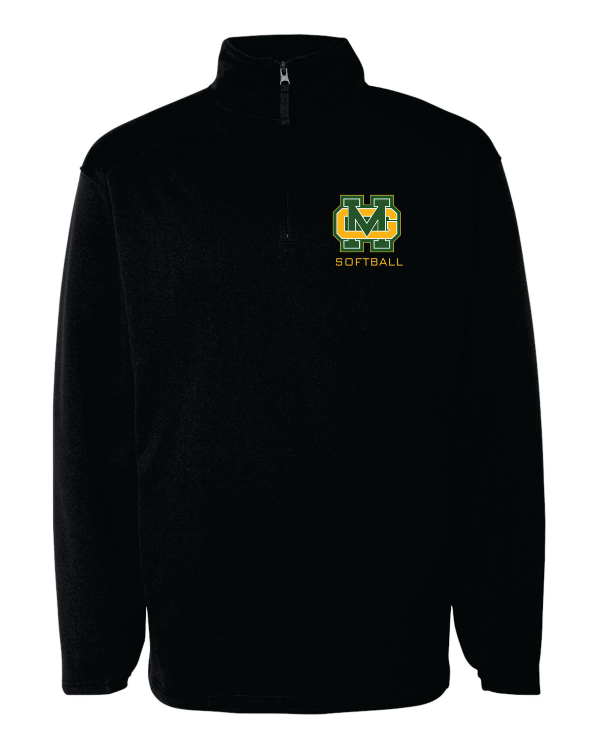 Great Mills SOFTBALL Dri Fit 1/4 Zip Fleece