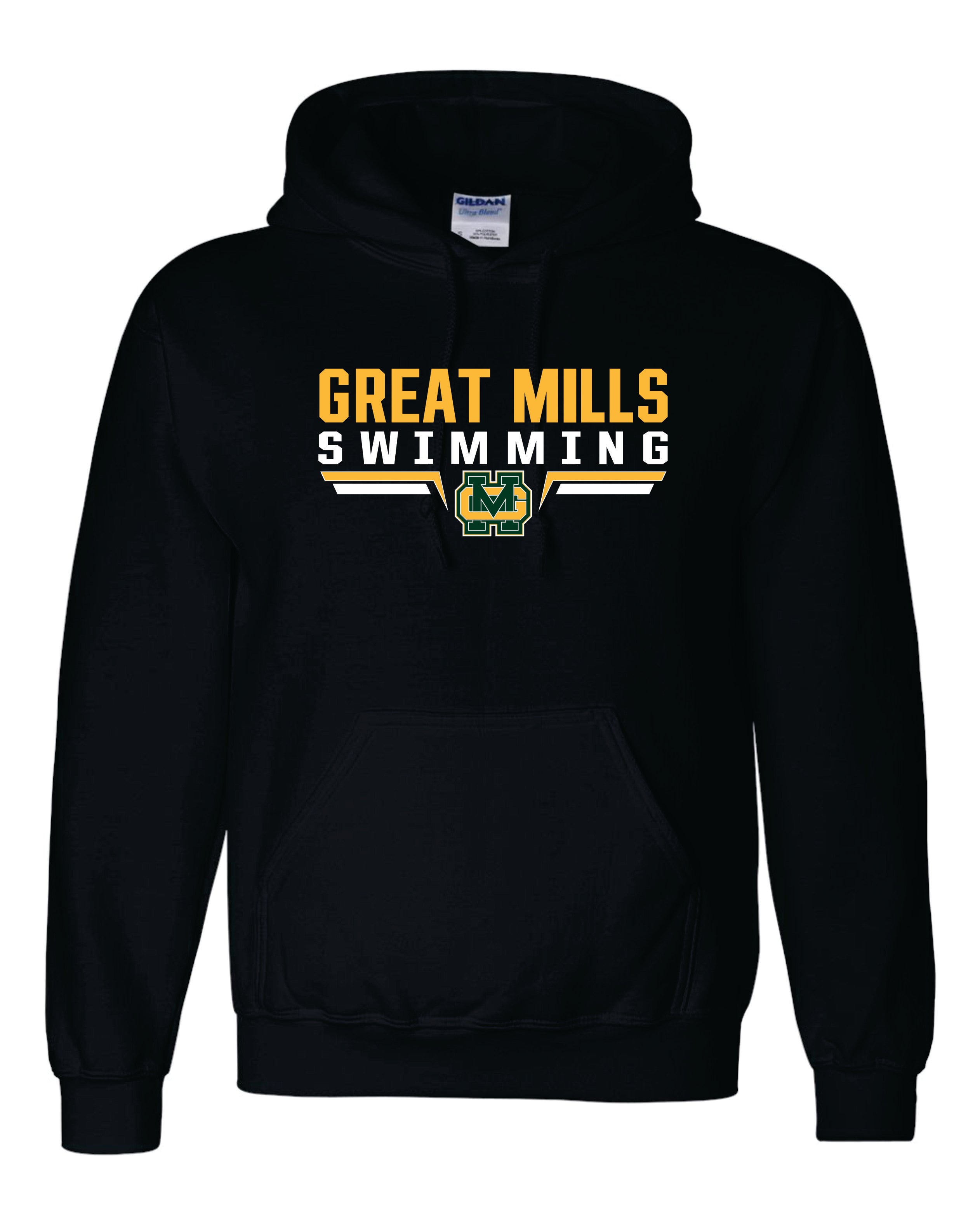 Great Mills Swimming Gildan/Jerzee 50/50 Hoodie