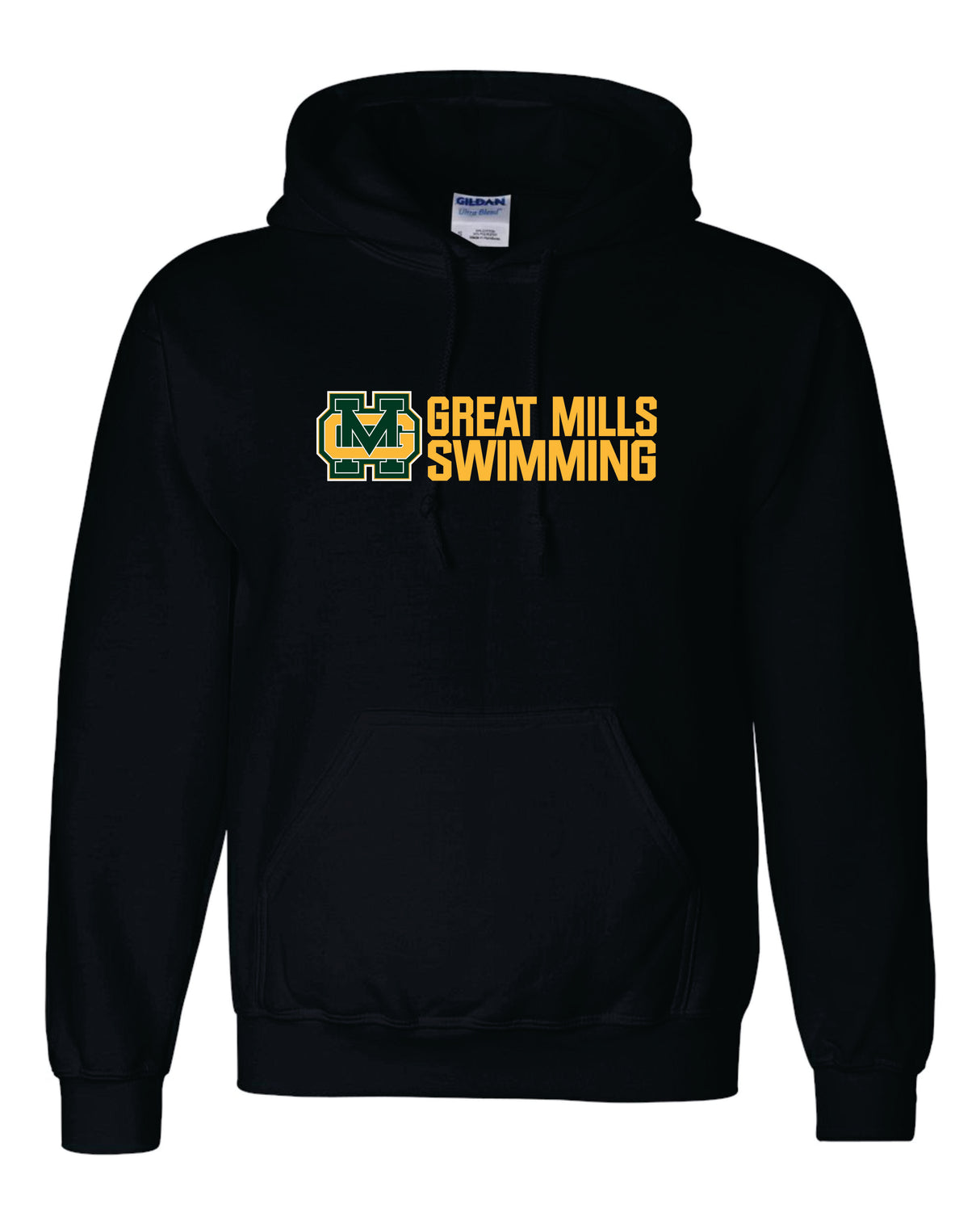 Great Mills Swimming Gildan/Jerzee 50/50 Hoodie