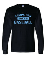 Load image into Gallery viewer, Tampa Bay Bats 50/50 Long Sleeve T-Shirts
