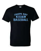 Tampa Bay Bats Short Sleeve T-Shirt 50/50 Blend ADULT