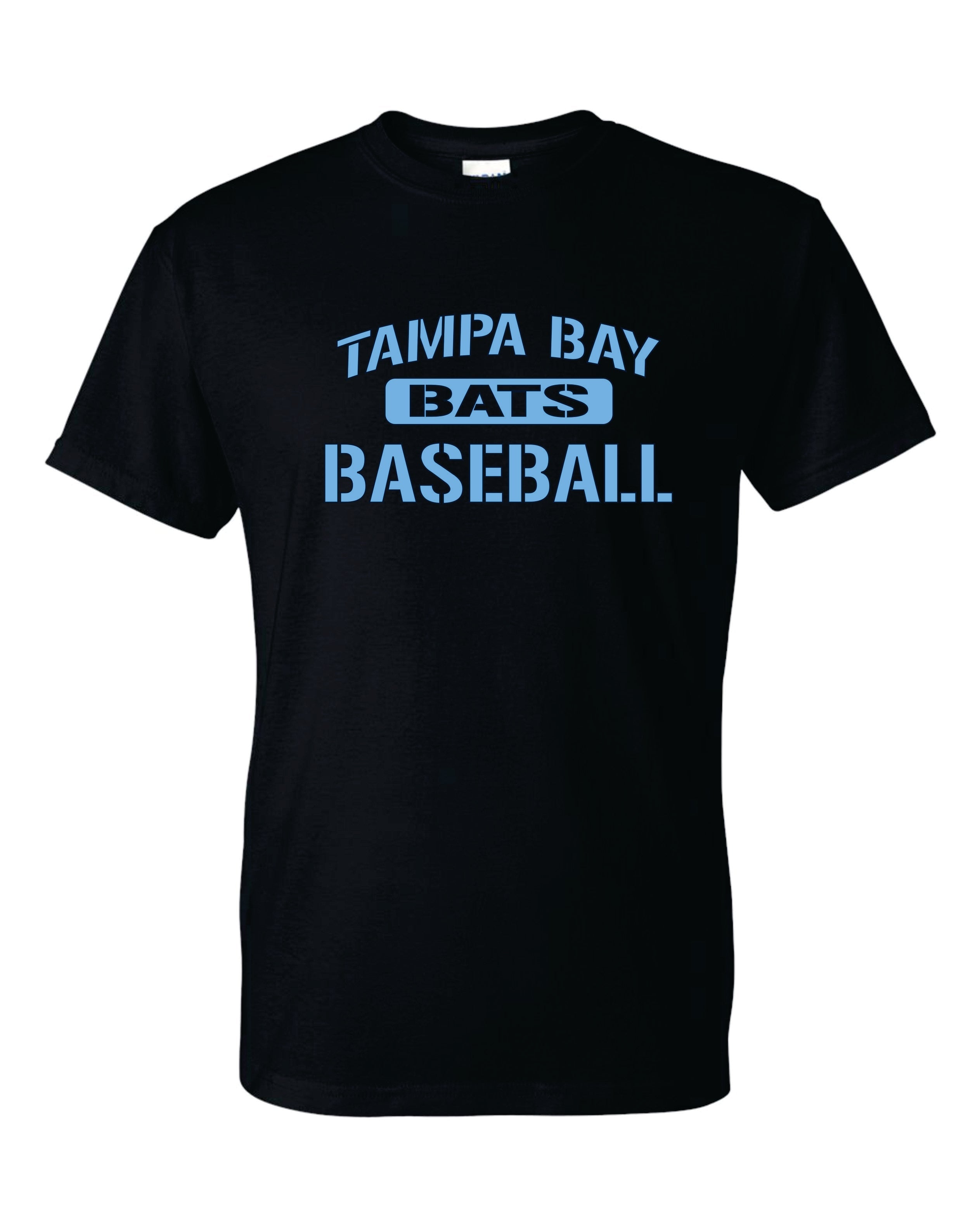 Tampa Bay Bats Short Sleeve T-Shirt 50/50 Blend YOUTH