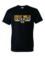 Great Mills Swimming Short Sleeve T-Shirt 50/50 Blend