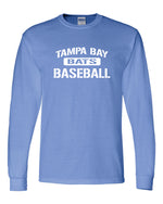 Load image into Gallery viewer, Tampa Bay Bats 50/50 Long Sleeve T-Shirts YOUTH
