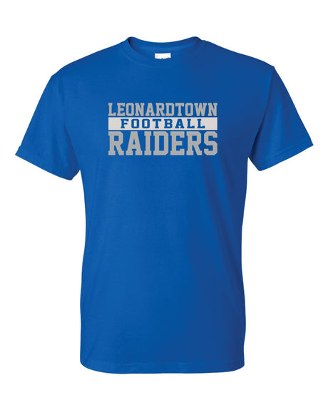 Leonardtown Football Short Sleeve T-Shirt Cotton/poly Blend