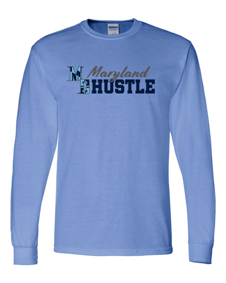 MD HUSTLE 50/50 Long Sleeve T-Shirts