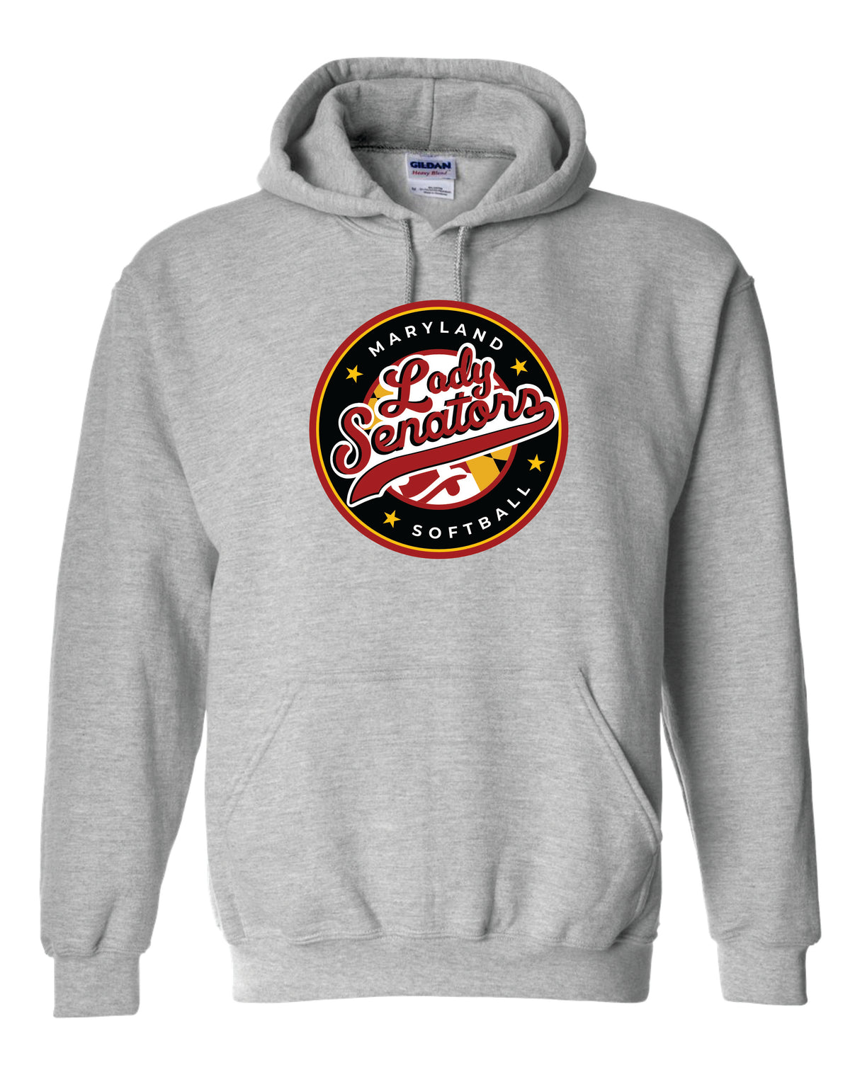 Lady Senators Gildan/Jerzee 50/50 Hoodie Circle Logo YOUTH