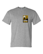 Load image into Gallery viewer, Great Mills Lighthouse Productions Short Sleeve T-Shirt 50/50 Blend
