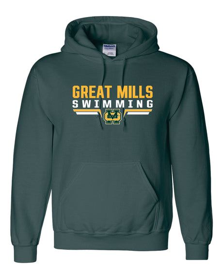 Great Mills Swimming Gildan/Jerzee 50/50 Hoodie