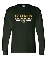 Great Mills Swimming  50/50 Long Sleeve T-Shirts