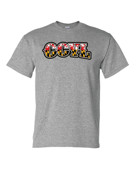 CCYL 50/50 T shirt