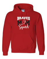 Mechanicsville Braves Gildan/Jerzee 50/50 Hoodie-CHEER MOM SQUAD