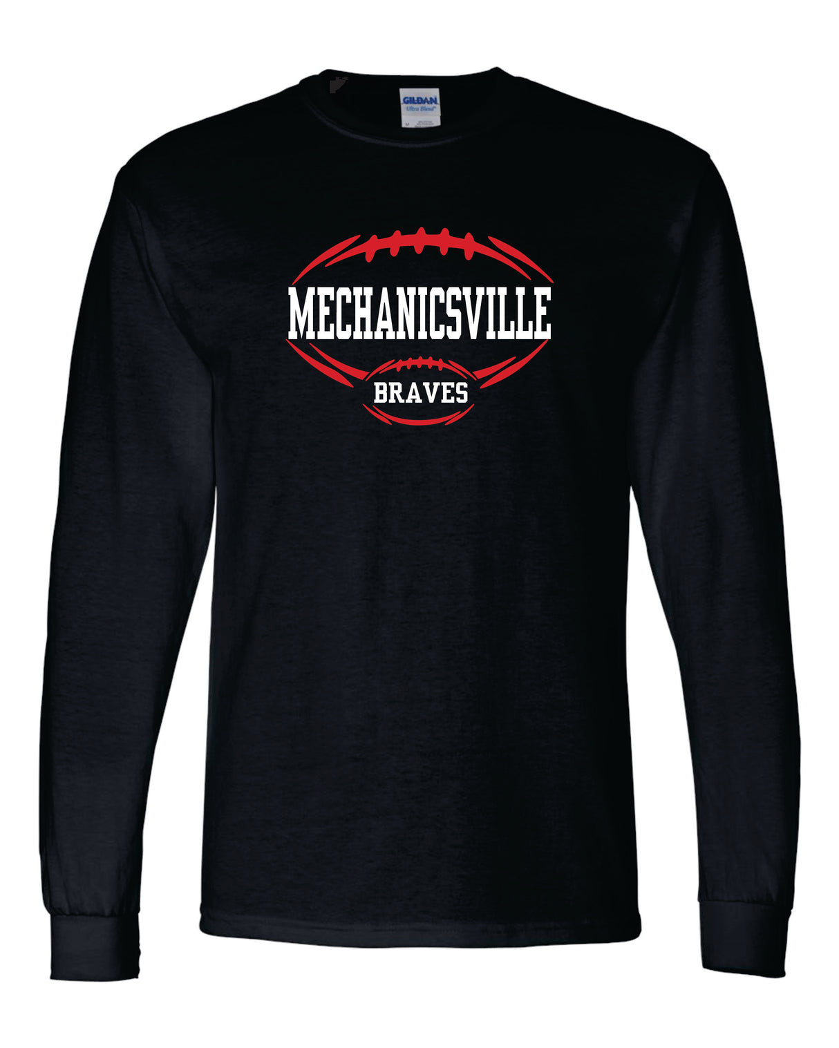 Mechanicsville Braves 50/50 Long Sleeve T-Shirts