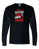 Load image into Gallery viewer, Mechanicsville Braves 50/50 Long Sleeve T-Shirts FOOTBALL AND CHEER MOM

