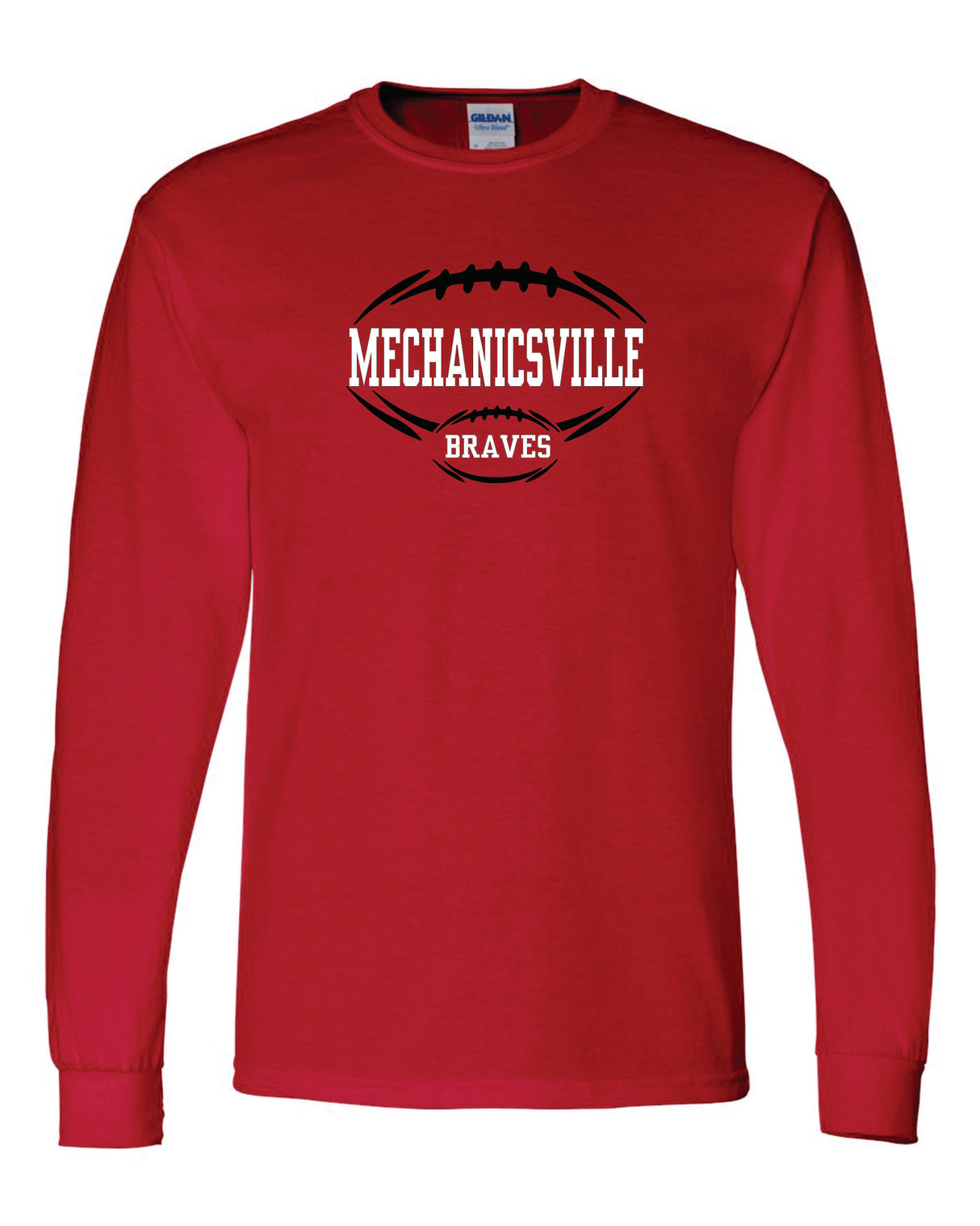 Mechanicsville Braves 50/50 Long Sleeve T-Shirts