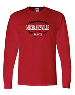 Load image into Gallery viewer, Mechanicsville Braves 50/50 Long Sleeve T-Shirts-YOUTH
