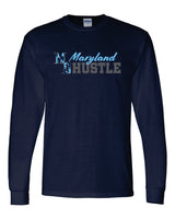 MD HUSTLE 50/50 Long Sleeve T-Shirts YOUTH