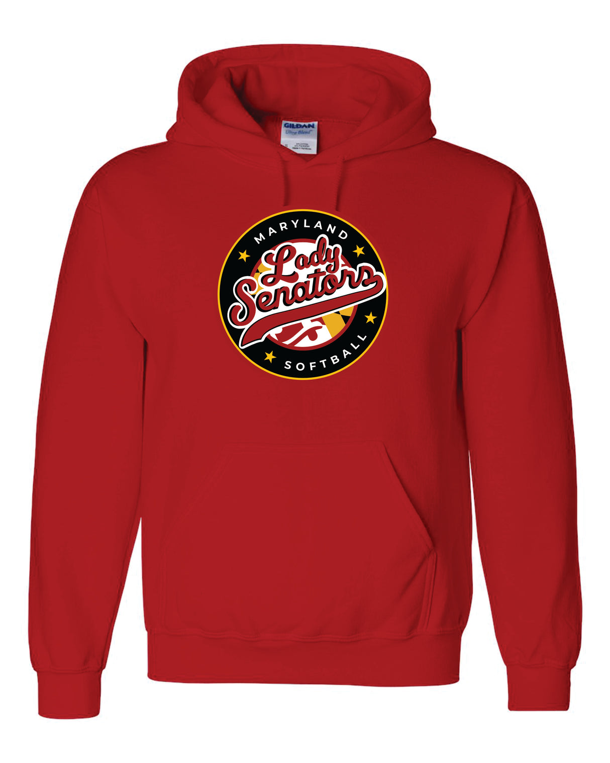 Lady Senators Gildan/Jerzee 50/50 Hoodie Circle Logo YOUTH