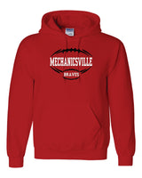 Mechanicsville Braves Gildan/Jerzee 50/50 Hoodie-YOUTH