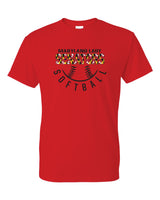 Lady Senators Short Sleeve T-Shirt 50/50 Blend-Half Ball Logo YOUTH