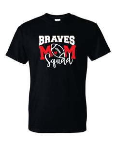 Mechanicsville Braves Short Sleeve T-Shirt 50/50 Blend-FOOTBALL MOM SQUAD