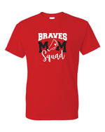 Load image into Gallery viewer, Mechanicsville Braves Short Sleeve T-Shirt 50/50 Blend-CHEER MOM SQUAD
