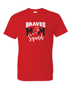 Mechanicsville Braves Short Sleeve T-Shirt 50/50 Blend-CHEER MOM SQUAD
