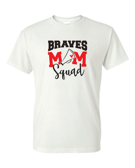 Mechanicsville Braves Short Sleeve T-Shirt 50/50 Blend-CHEER MOM SQUAD