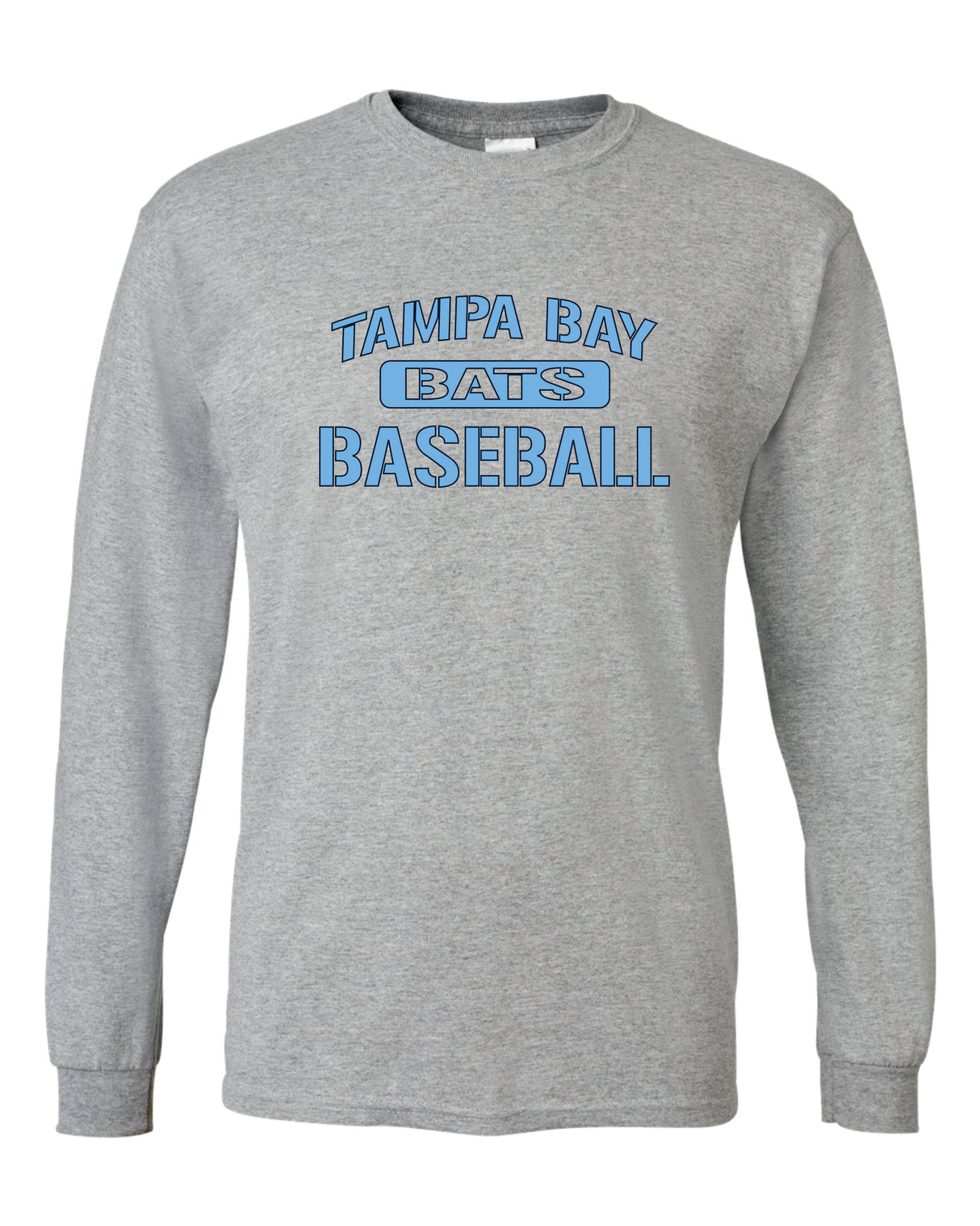 Tampa Bay Bats 50/50 Long Sleeve T-Shirts