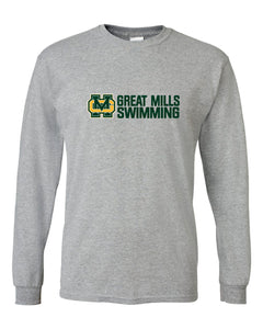 Great Mills Swimming  50/50 Long Sleeve T-Shirts