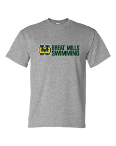 Great Mills Swimming Short Sleeve T-Shirt 50/50 Blend