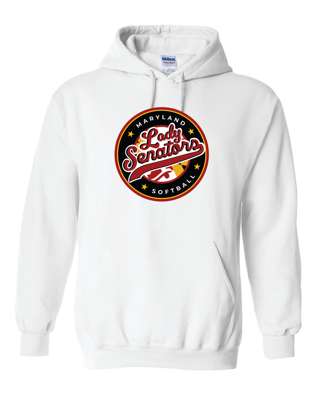 Lady Senators Gildan/Jerzee 50/50 Hoodie Circle Logo YOUTH