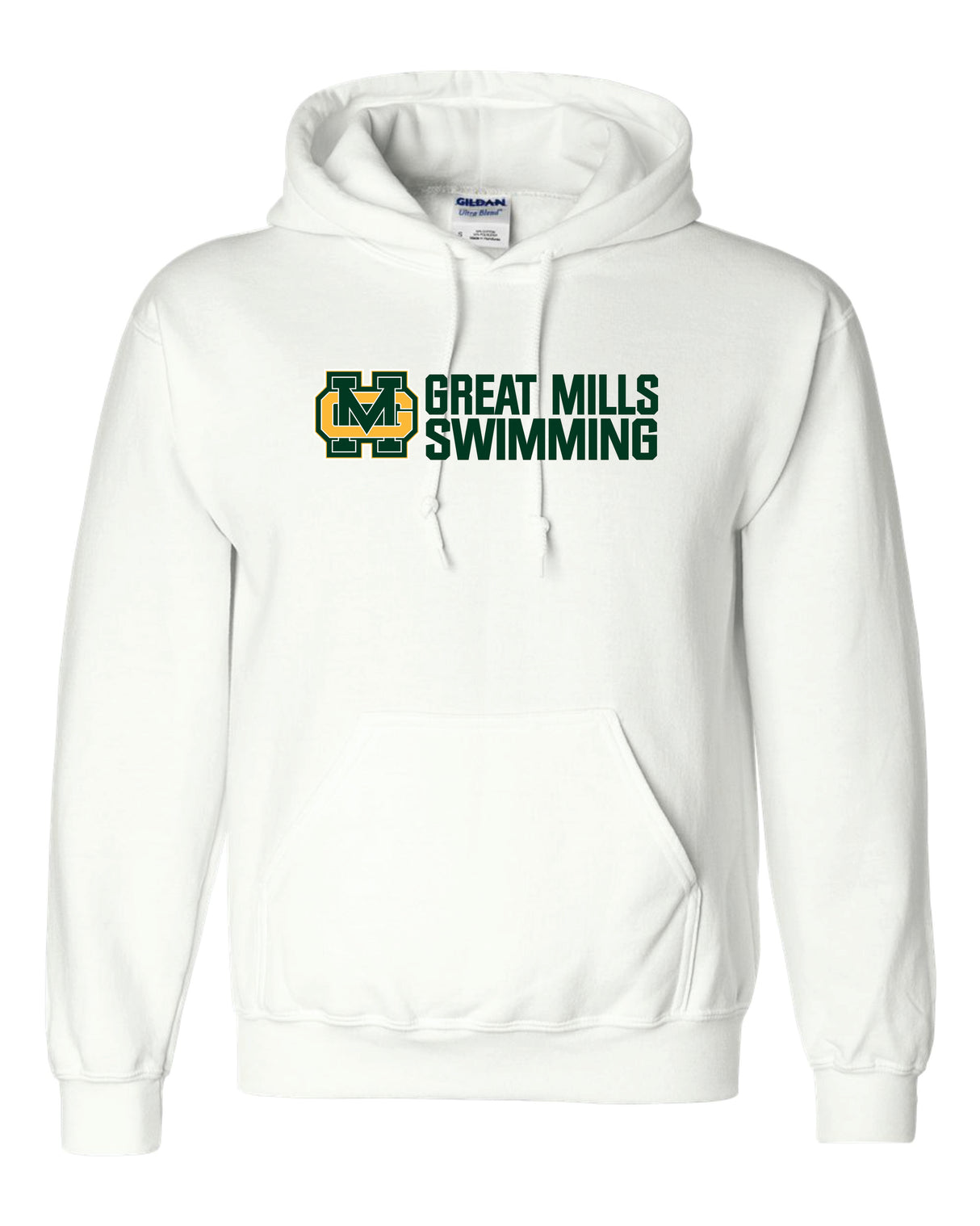 Great Mills Swimming Gildan/Jerzee 50/50 Hoodie