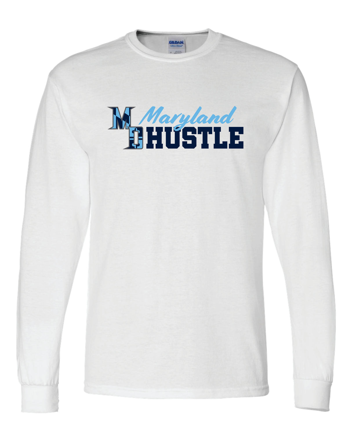 MD HUSTLE 50/50 Long Sleeve T-Shirts YOUTH