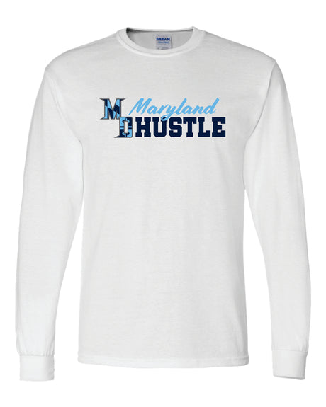 MD HUSTLE 50/50 Long Sleeve T-Shirts
