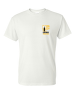 Load image into Gallery viewer, Great Mills Lighthouse Productions Short Sleeve T-Shirt 50/50 Blend

