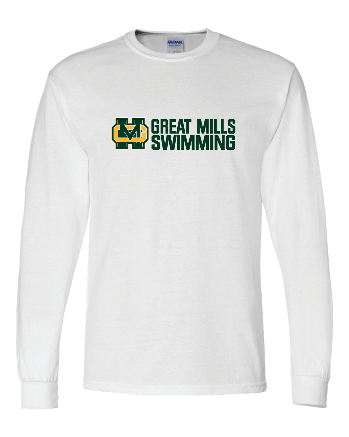 Great Mills Swimming  50/50 Long Sleeve T-Shirts