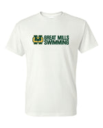 Load image into Gallery viewer, Great Mills Swimming Short Sleeve T-Shirt 50/50 Blend
