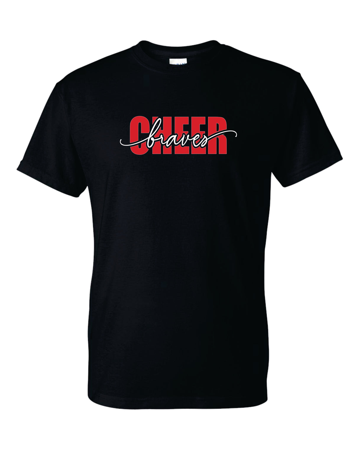 Chopticon Braves Cheer Short Sleeve T-Shirt 50/50 Blend Braves Cheer