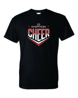 Chopticon Braves Cheer Short Sleeve T-Shirt 50/50 Blend Chopticon Cheer