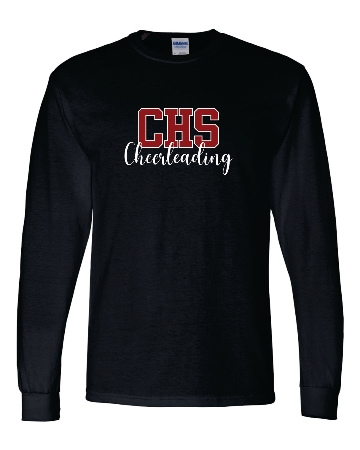 Chopticon Braves Cheer 50/50 Long Sleeve T-Shirts CHS  Cheerleading