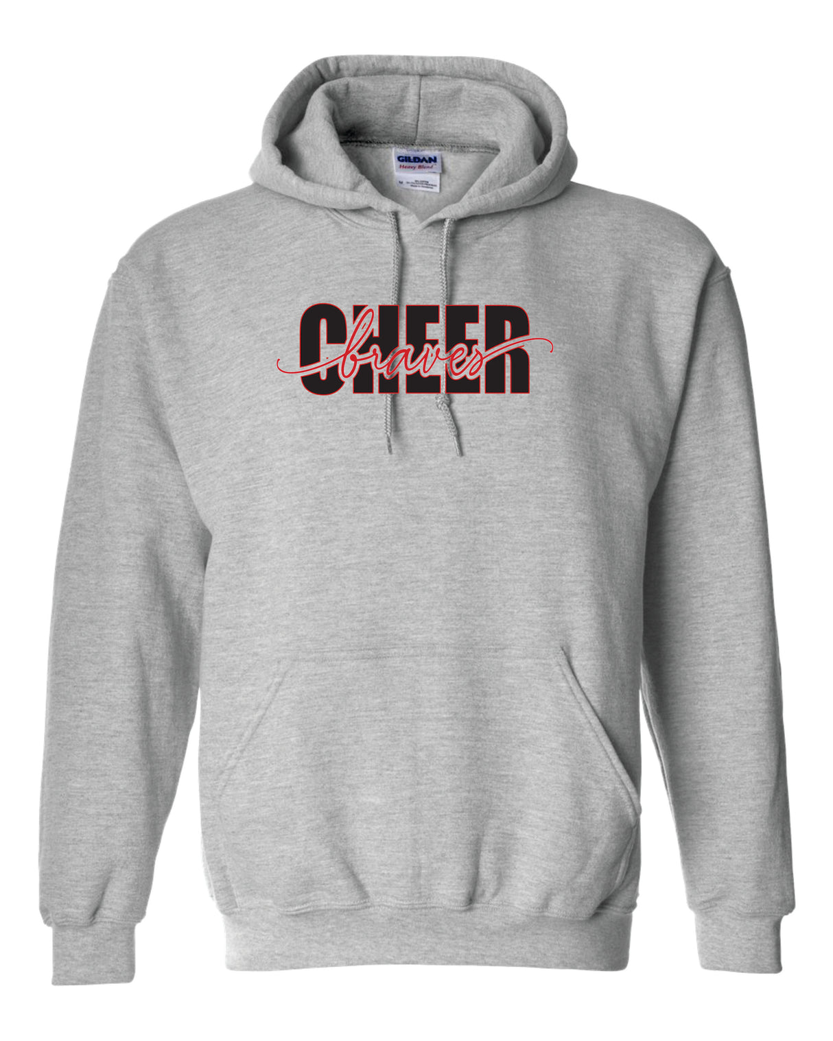 Chopticon Braves Cheer Gildan/Jerzee 50/50 Hoodie Braves Cheer