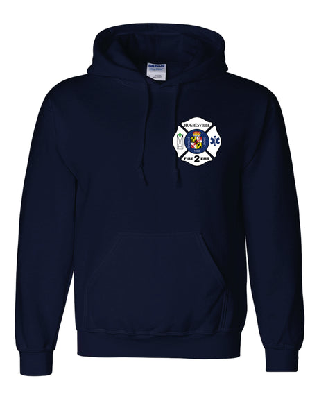 HVFD Gildan/Jerzee 50/50 Navy Hoodie