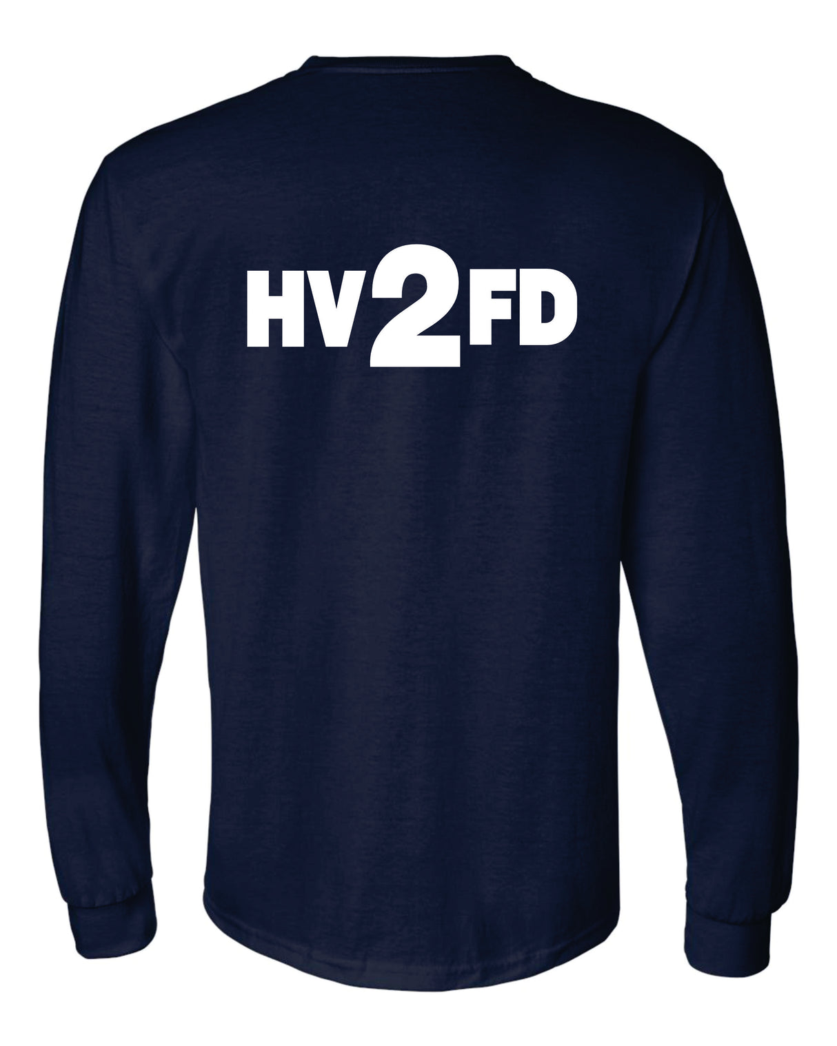 HVFD 50/50 Navy Long Sleeve T-Shirts