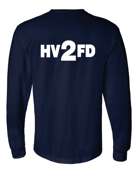 HVFD 50/50 Navy Long Sleeve T-Shirts